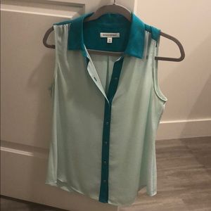 Two-toned Banana Republic blouse